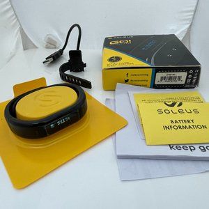 Soleus Go Activity Tracker Black Bracelet Fitness